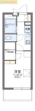 レオパレス蘇我加藤IIIの物件間取画像